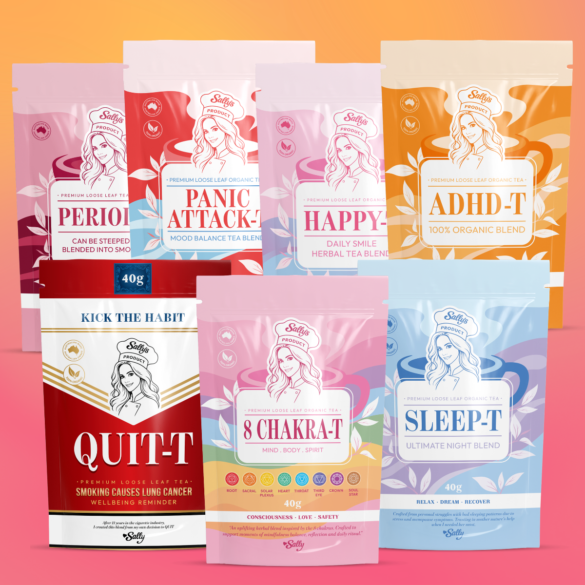 The Complete Tea Collection - All 7 Wellness Teas
