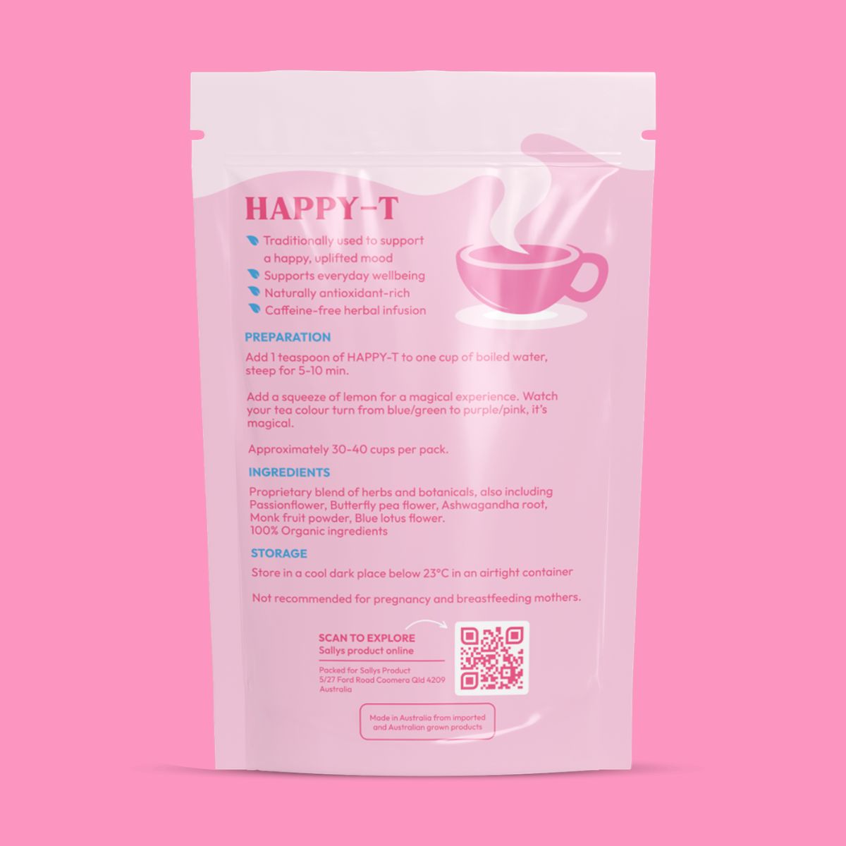 Happy-T — Feel Good Herbal Tea